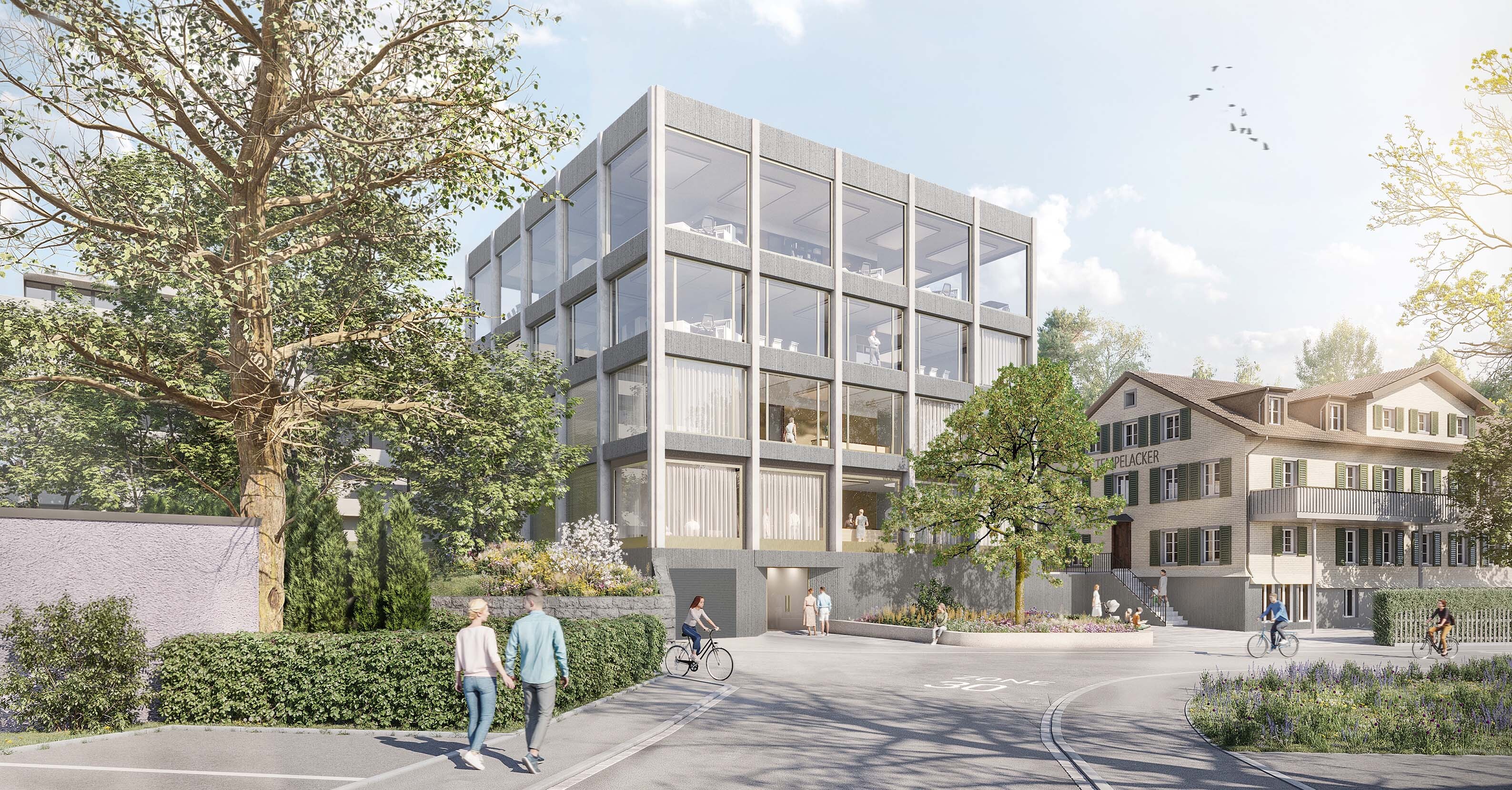 Neubau Haus 14 Kantonsspital St. Gallen | 3. Rang, Wettbewerb